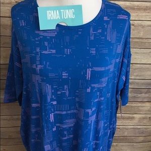 LuLaRoe Irma Tunic size small